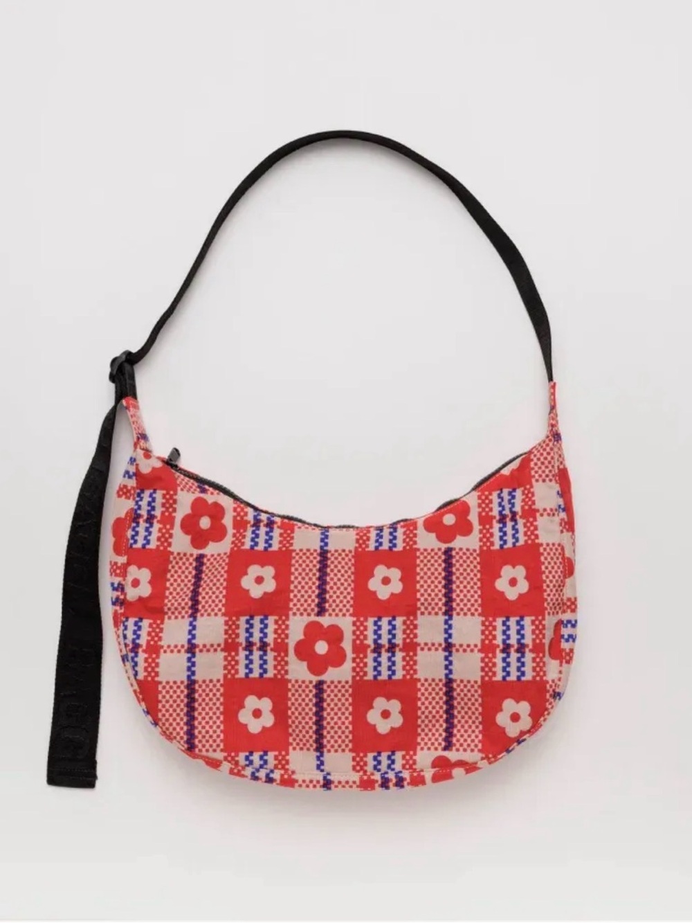 DISO Sandy Liang x Baggu Flower Market Plaid Medium Crescent!! PLEASEE!!